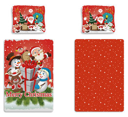 Laste voodipesukomplekt Merry Christmas, 140×200, 2-osaline hind ja info | Beebide ja laste voodipesu | kaup24.ee