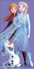 Disney Frozen Purple Rannarätik, 70x140 cm hind ja info | Rätikud, saunalinad | kaup24.ee