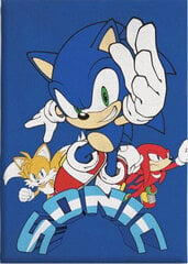 Sonic the Hedgehog Fleece Pleed, 100x140 cm hind ja info | Voodikatted, pleedid | kaup24.ee