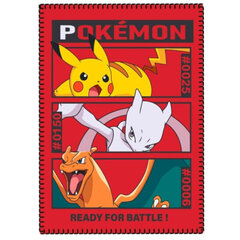 Pokémon Battle Polar Fleece Плед 100x140 cm цена и информация | Покрывала, пледы | kaup24.ee