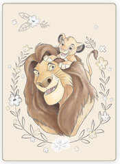Disney The Lion King Polar Pleed, 100x140 cm цена и информация | Покрывала, пледы | kaup24.ee