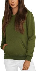 J.Style Джемпер Fleece Green 68W02-29 68W02-29/L цена и информация | Женские толстовки | kaup24.ee