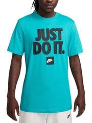 Nike T-Särk meestele, M Nsw Tee Fran Jdi Verbiage Mint DZ2989 345 hind ja info | Meeste T-särgid | kaup24.ee