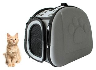 Транспортная сумка Perf для собак и кошек, серая цена и информация | Переноски, сумки | kaup24.ee
