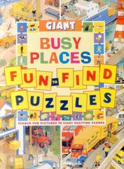 Giant Fun to Find Puzzles Busy Places цена и информация | Книги для подростков и молодежи | kaup24.ee