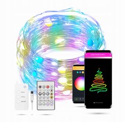 WiFi LED jõulutuled 10m Tuya Music цена и информация | Гирлянды | kaup24.ee