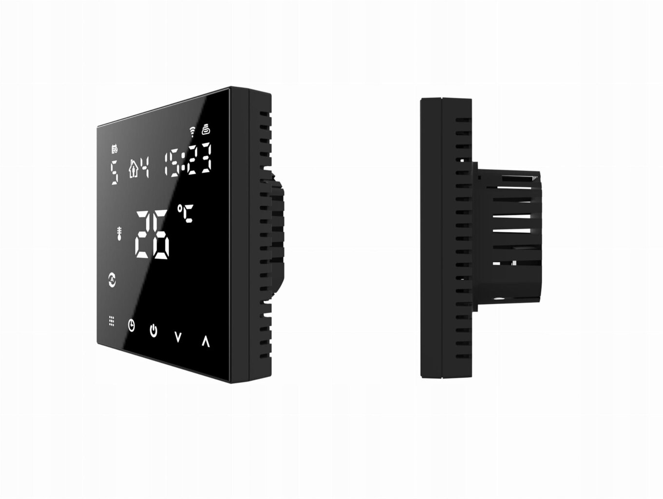 Zigbee-toatermostaat TUYA 3A Black PRO2 hind ja info | Põrandaküte | kaup24.ee