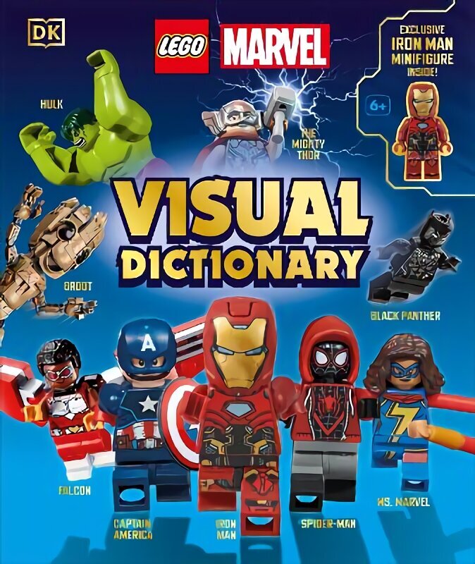 LEGO Marvel Visual Dictionary: With Exclusive LEGO Iron Man Minifigure hind ja info | Noortekirjandus | kaup24.ee