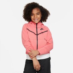 Nike džemper tüdrukutele Sportswear Tech Fleece Jr CZ2570-894, roosa цена и информация | Свитеры, жилетки, пиджаки для девочек | kaup24.ee