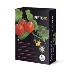 Fertis kompleksväetis tomatitele ja kurkidele, kloori ja nitraatideta, 1 kg цена и информация | Рассыпчатые удобрения | kaup24.ee