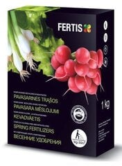 Kevadine kompleksväetis Fertis, ilma kloori ja nitraatideta, 1 kg hind ja info | Kuivväetised | kaup24.ee