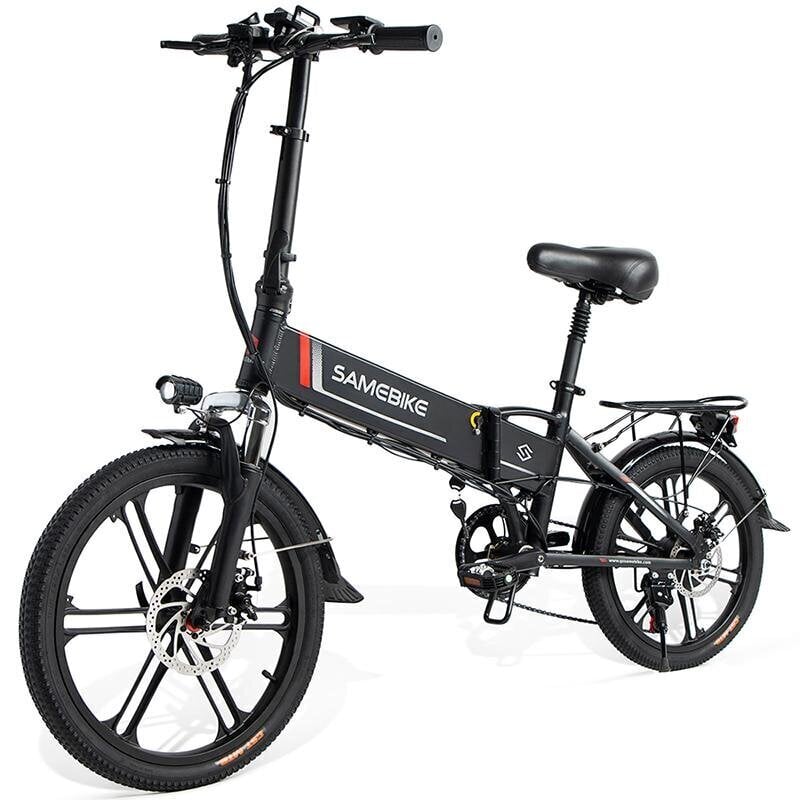 Elektrijalgratas Samebike 20LVXD30-II, 20", must цена и информация | Elektrirattad | kaup24.ee