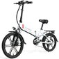 Elektrijalgratas Samebike 20LVXD30-II, 20", valge hind ja info | Elektrirattad | kaup24.ee