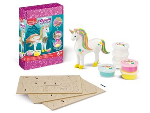 3D puzzle voolimismassiga Maped Creativ Fabulous Factory Unicorn hind ja info | Kunstitarbed, voolimise tarvikud | kaup24.ee