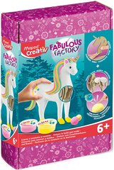 3D puzzle voolimismassiga Maped Creativ Fabulous Factory Unicorn hind ja info | Kunstitarbed, voolimise tarvikud | kaup24.ee