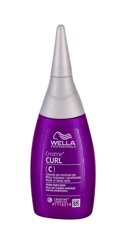 Juuksehooldus lokkkis juustele Wella Creatine+ Curl 28237, 75 ml hind ja info | Viimistlusvahendid juustele | kaup24.ee