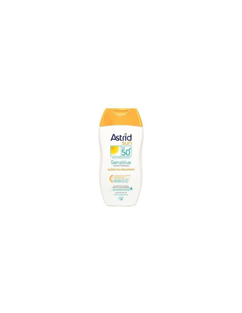 Lotion päikesetundlikule nahale Astrid Sun sensitive OF 50+, 150 ml цена и информация | Päikesekreemid | kaup24.ee