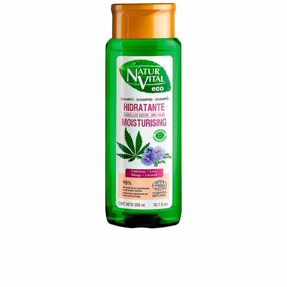 Niisutav šampoon Natur Vital Eco Hidrante, 300 ml цена и информация | Šampoonid | kaup24.ee