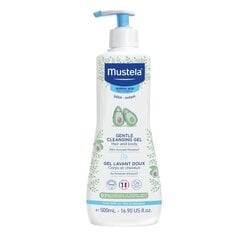 Mustela õrn puhastusgeel, 500ml цена и информация | Косметика для мам и детей | kaup24.ee