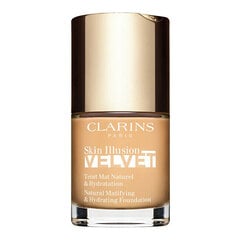 Jumestuskreem Clarins Skin Illusion Velvet 103N, 30 ml цена и информация | Пудры, базы под макияж | kaup24.ee