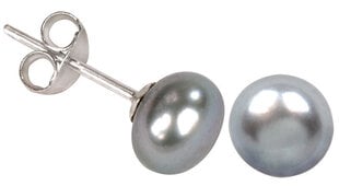 JwL Luxury Pearls Серьги с настоящим серым жемчугом JL0029 sJL0029 цена и информация | Серьги | kaup24.ee