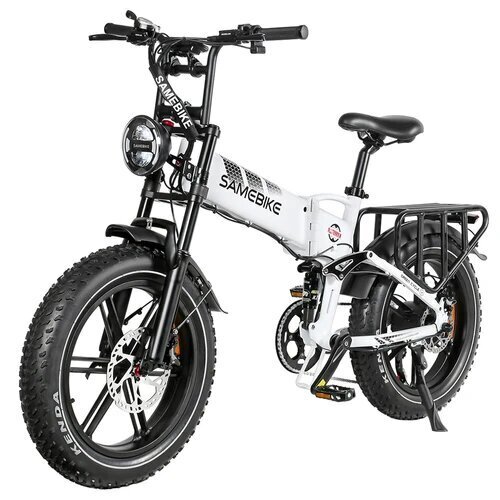 Elektrijalgratas SAMEBIKE RS-A02, valge, 1000W, 17Ah цена и информация | Elektrirattad | kaup24.ee