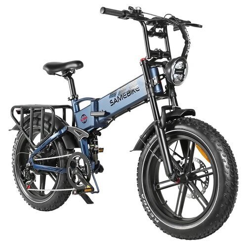 Elektrijalgratas SAMEBIKE RS-A02, sinine, 1000W, 17Ah hind ja info | Elektrirattad | kaup24.ee