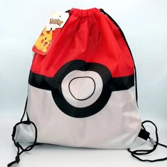 Laste spordikott Pokemon, 40x35cm цена и информация | Школьные рюкзаки, спортивные сумки | kaup24.ee