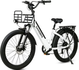 Elektrijalgratas Samebike RS-A01, 26", valge цена и информация | Электровелосипеды | kaup24.ee