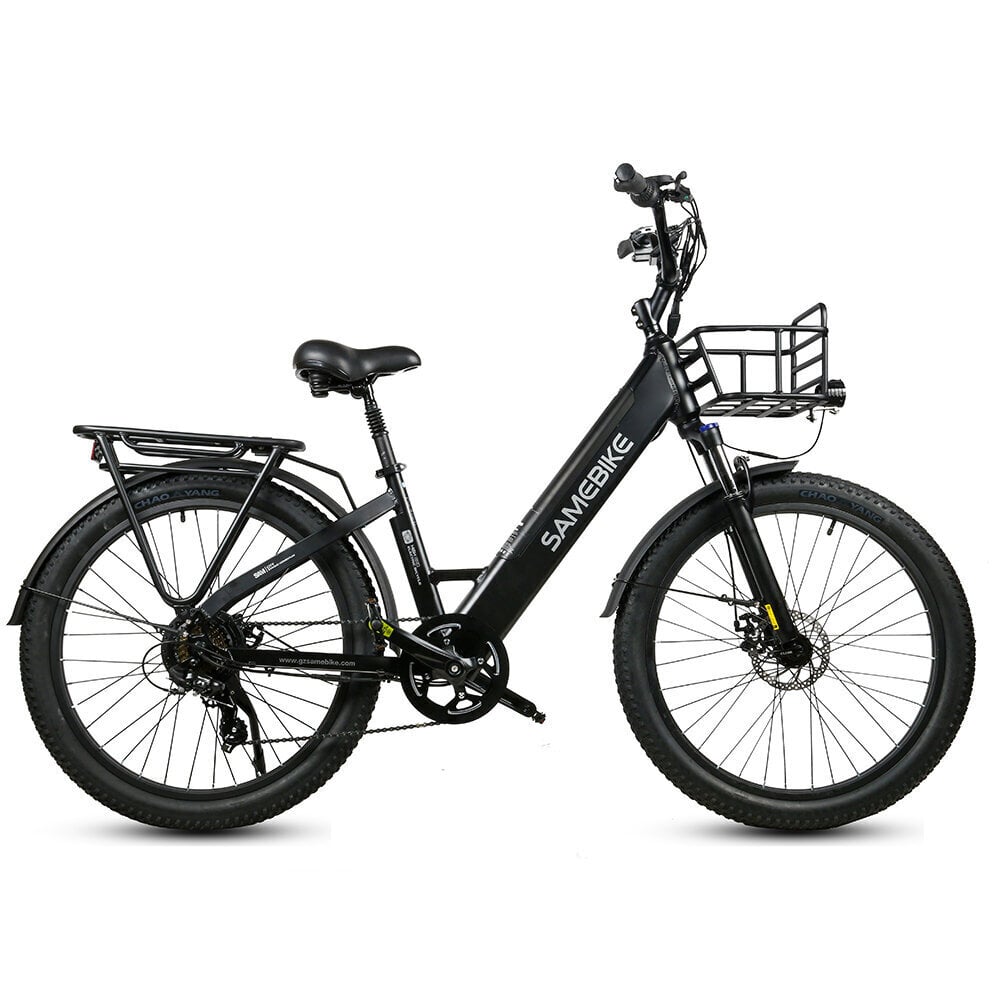 Elektrijalgratas Samebike RS-A01, 26", must цена и информация | Elektrirattad | kaup24.ee