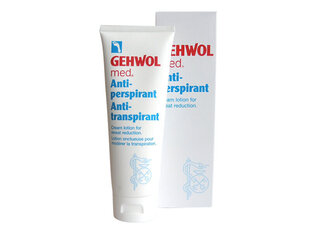 Kreemjas higistamisvastane losjoon Gehwol, 125ml hind ja info | Kehakreemid, losjoonid | kaup24.ee