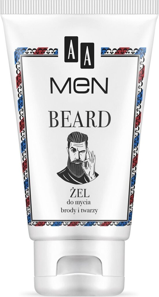 Näopesuvahend AA Men Beard, 150 ml hind ja info | Näopuhastusvahendid | kaup24.ee