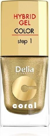 Küünelakk Delia 28 Gold, 11 ml цена и информация | Küünelakid, küünetugevdajad | kaup24.ee