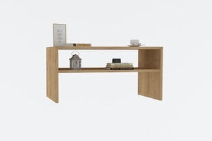 Кофейный столик Asir, 80x40x50 см, коричневый цена и информация | Журнальные столики | kaup24.ee