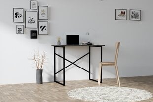 Письменный стол Asir, 90x76x56 см, серый цена и информация | Компьютерные, письменные столы | kaup24.ee