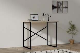 Письменный стол Asir 90x76x56 см, коричневый цена и информация | Компьютерные, письменные столы | kaup24.ee