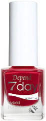 Küünelakk Depend 7 Day Hybrid Polish 5ml, Ribbon Red цена и информация | Лаки для ногтей, укрепители для ногтей | kaup24.ee