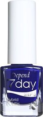 Küünelakk Depend 7 Day Hybrid Polish 5ml, Dark River hind ja info | Küünelakid, küünetugevdajad | kaup24.ee