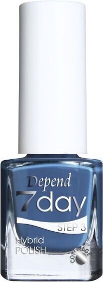 Küünelakk Depend 7 Day Hybrid Polish 5ml, Without You цена и информация | Küünelakid, küünetugevdajad | kaup24.ee