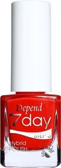 Küünelakk Depend 7 Day Hybrid Polish 5ml, Red Makes Me Smile цена и информация | Лаки для ногтей, укрепители для ногтей | kaup24.ee