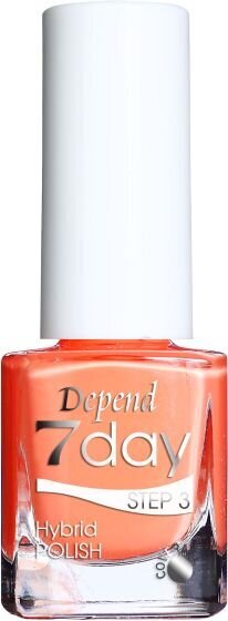 Küünelakk Depend 7 Day Hybrid Polish 5ml, Tropical Vibes цена и информация | Küünelakid, küünetugevdajad | kaup24.ee