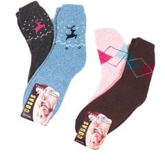 Шерстяные носки для женщин Cosas 7779-1012, 4 пары цена и информация | Женские носки | kaup24.ee