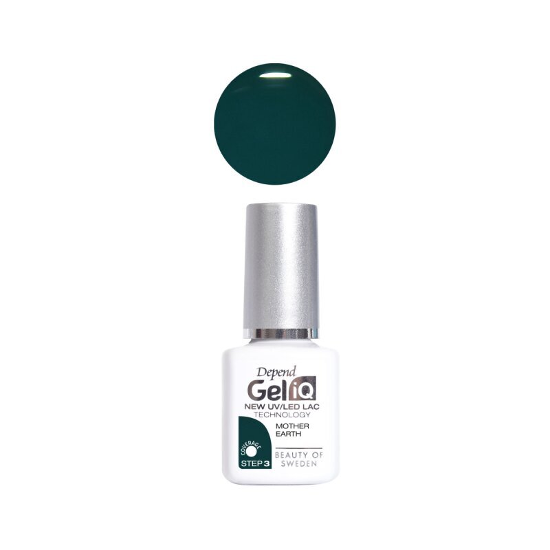 Geellakk Depend GelLack Gel iQ 5ml, Mother Earth hind ja info | Küünelakid, küünetugevdajad | kaup24.ee