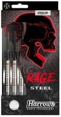 Дротики Steeltip HARROWS RAGE 3x24g цена и информация | Harrows Спорт, досуг, туризм | kaup24.ee