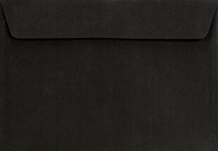 Ümbrikud Burano Nero C6, 25tk, must hind ja info | Ümbrikud, postkaardid | kaup24.ee