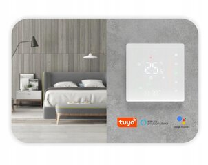 Tuya 16A WiFi termostaat - elektriküte цена и информация | Обогреватели | kaup24.ee