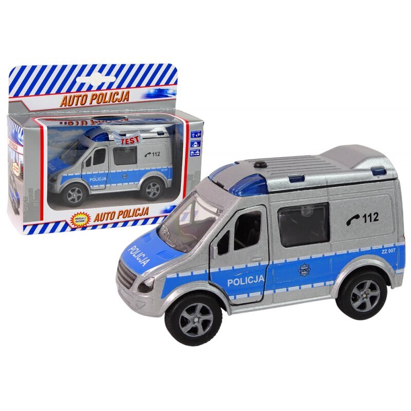 Politseiauto Hipo, valge цена и информация | Poiste mänguasjad | kaup24.ee