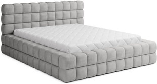 Кровать Dizzle, 140х200 см, серого цвета цена и информация | Кровати | kaup24.ee