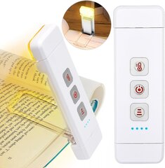 Лампа для чтения 3 режима освещения, USB-перезарядка цена и информация | Детские светильники | kaup24.ee
