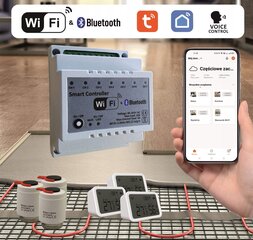 WiFi põrandakütte komplekt Smart Track, 3 ahelat hind ja info | Põrandaküte | kaup24.ee